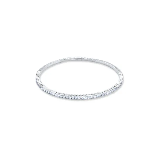 Real Gold Bangle With Natural Diamond with option of 10k,14k, 18k.