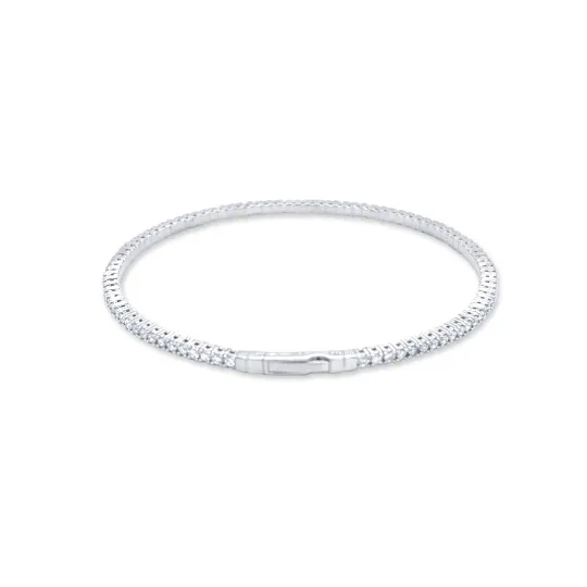 Real Gold Bangle With Natural Diamond with option of 10k,14k, 18k.