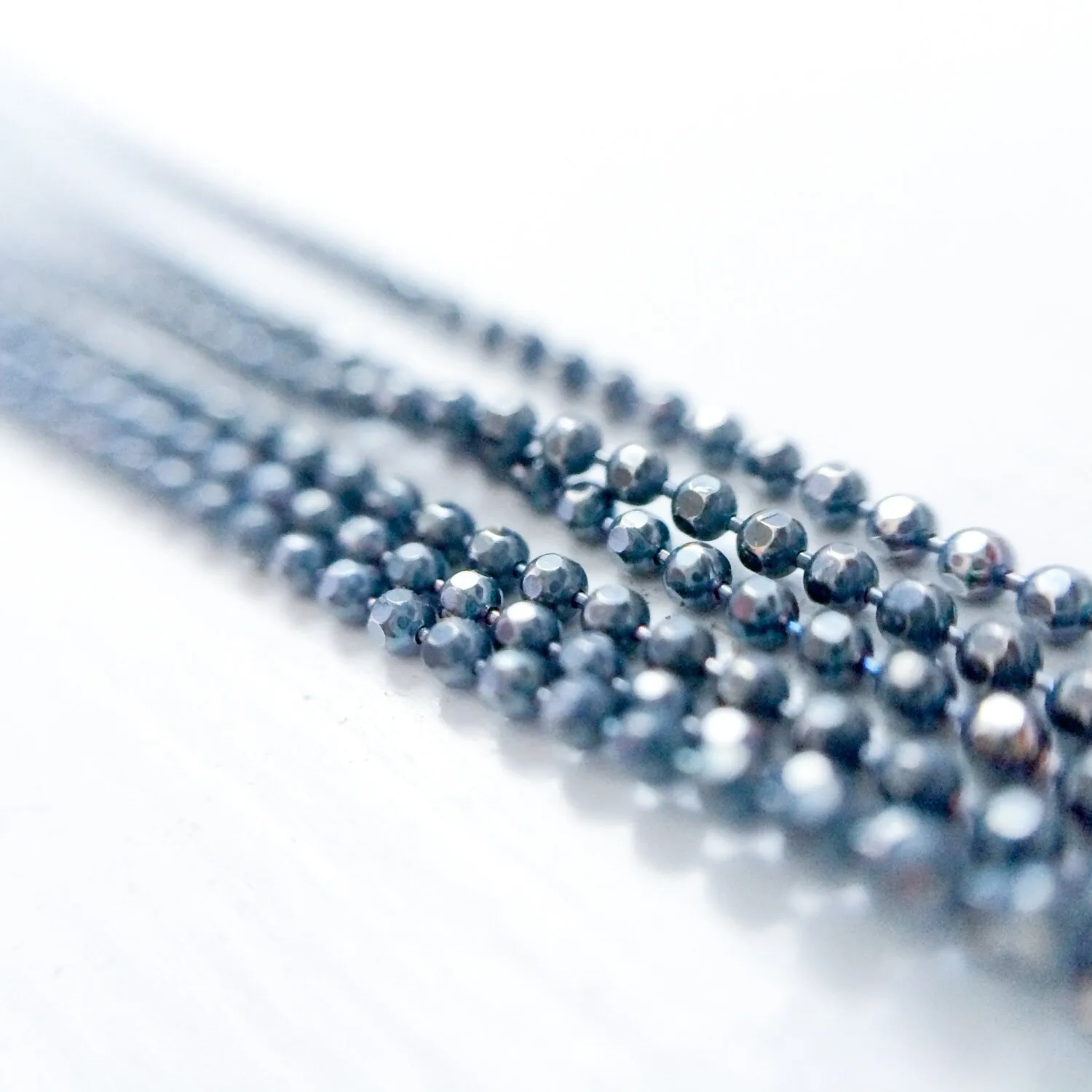 Ruby crystal necklace | Raw ruby necklace