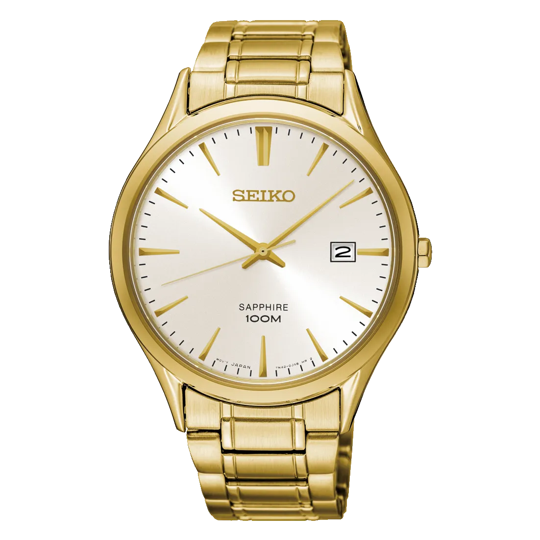 Seiko Mens 100m Bracelet Watch SGEH72P1