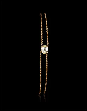 Simplicity in Gold Chain Bracelet – 0.47 ct.