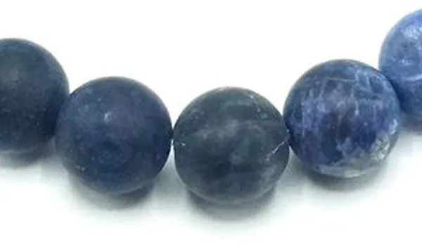 Sodalite Matte Natural Gemstone Bracelet