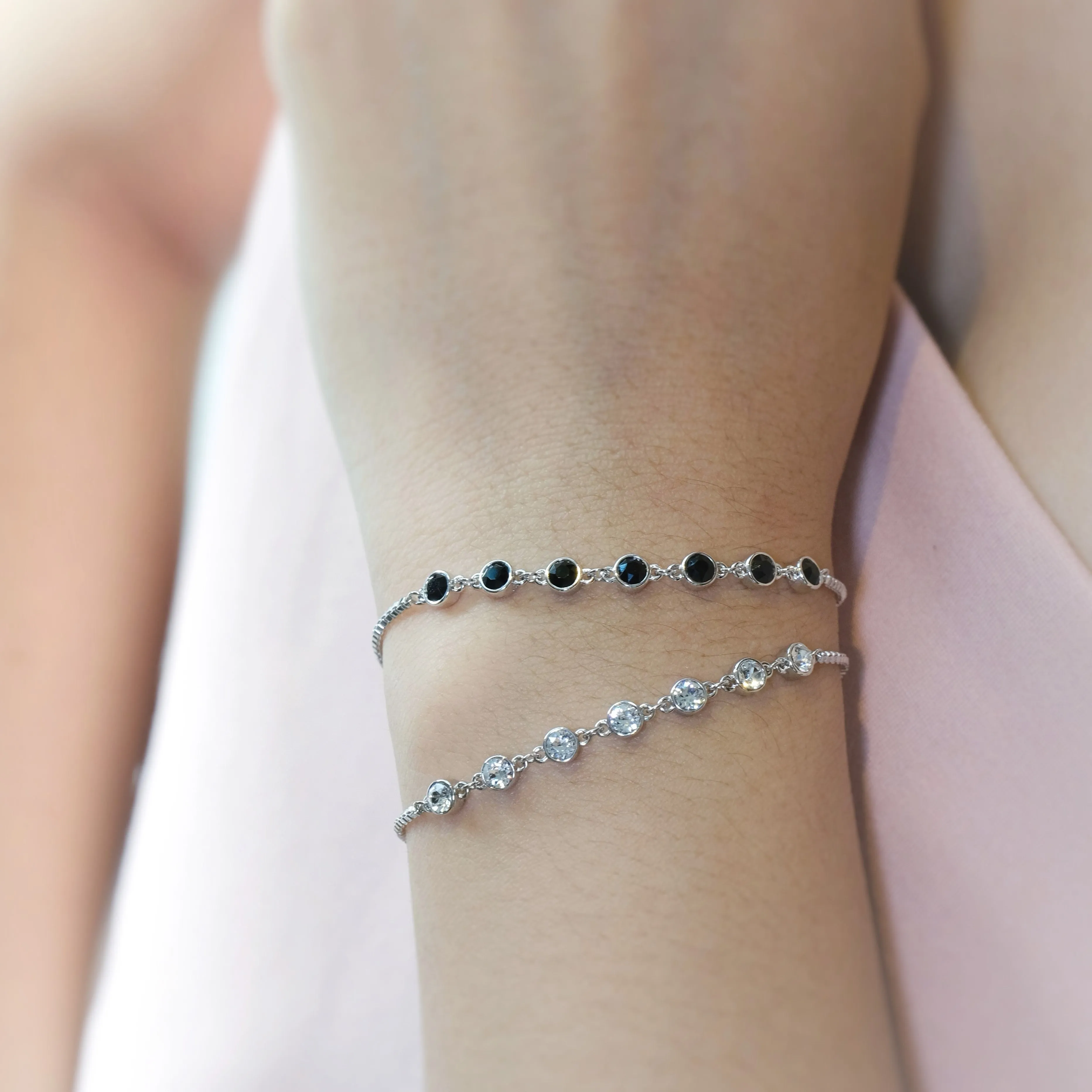 Solitaire Slider Bracelet
