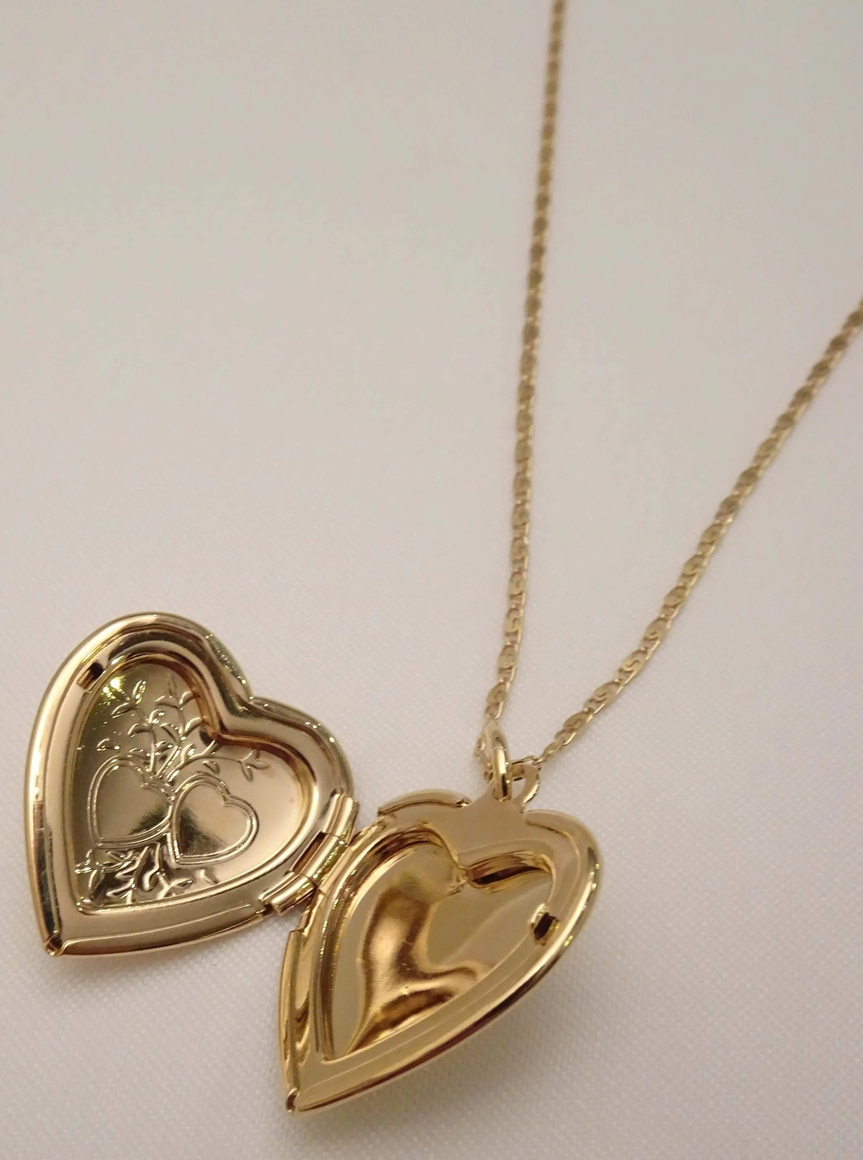 The Poppy Heart Locket Necklace