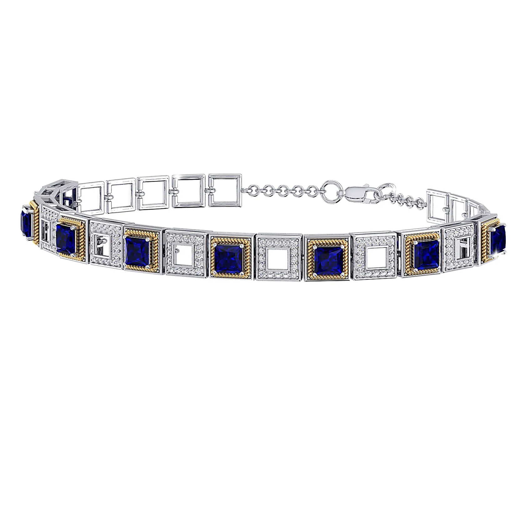 THE RUSTLING SAPPHIRE BRACELET