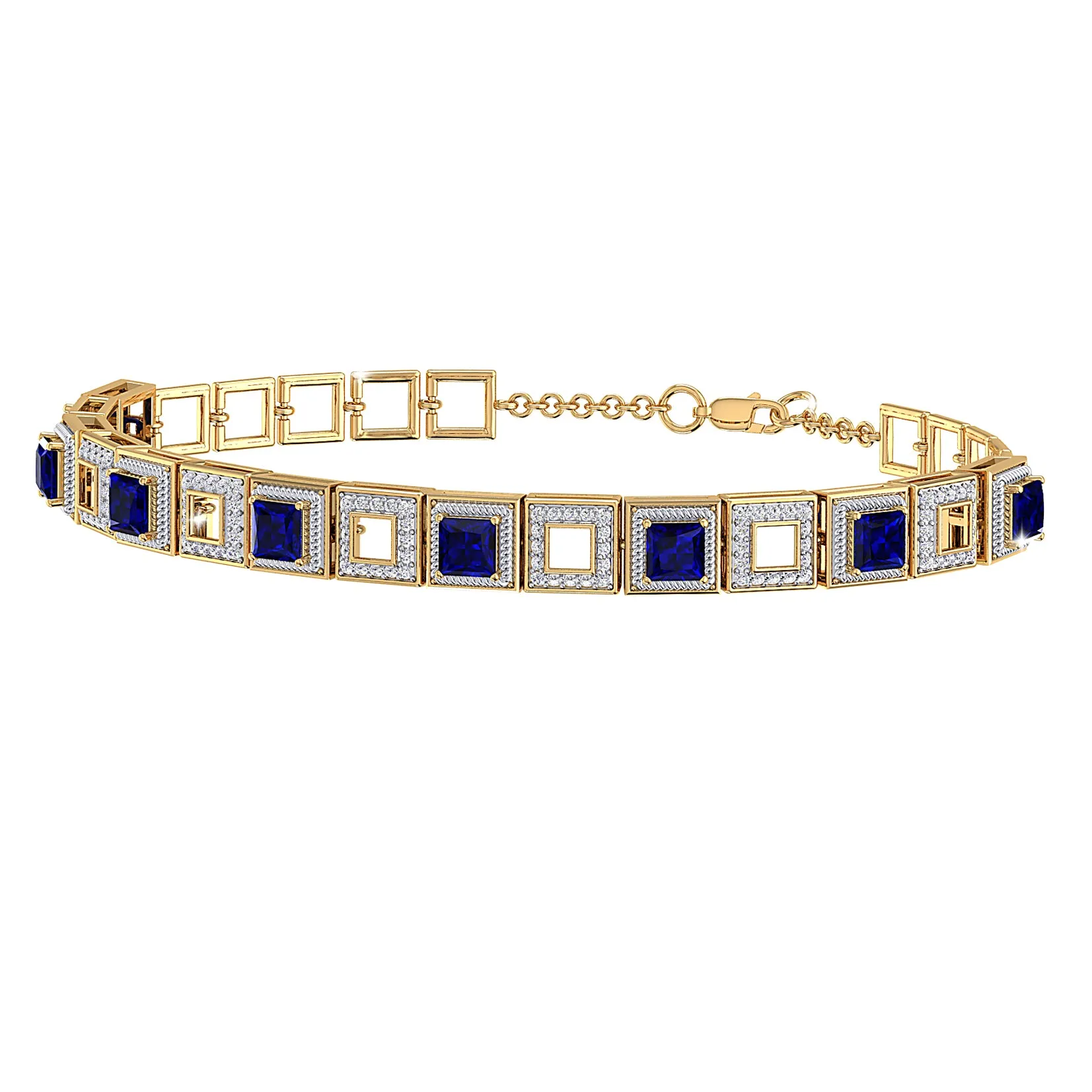 THE RUSTLING SAPPHIRE BRACELET