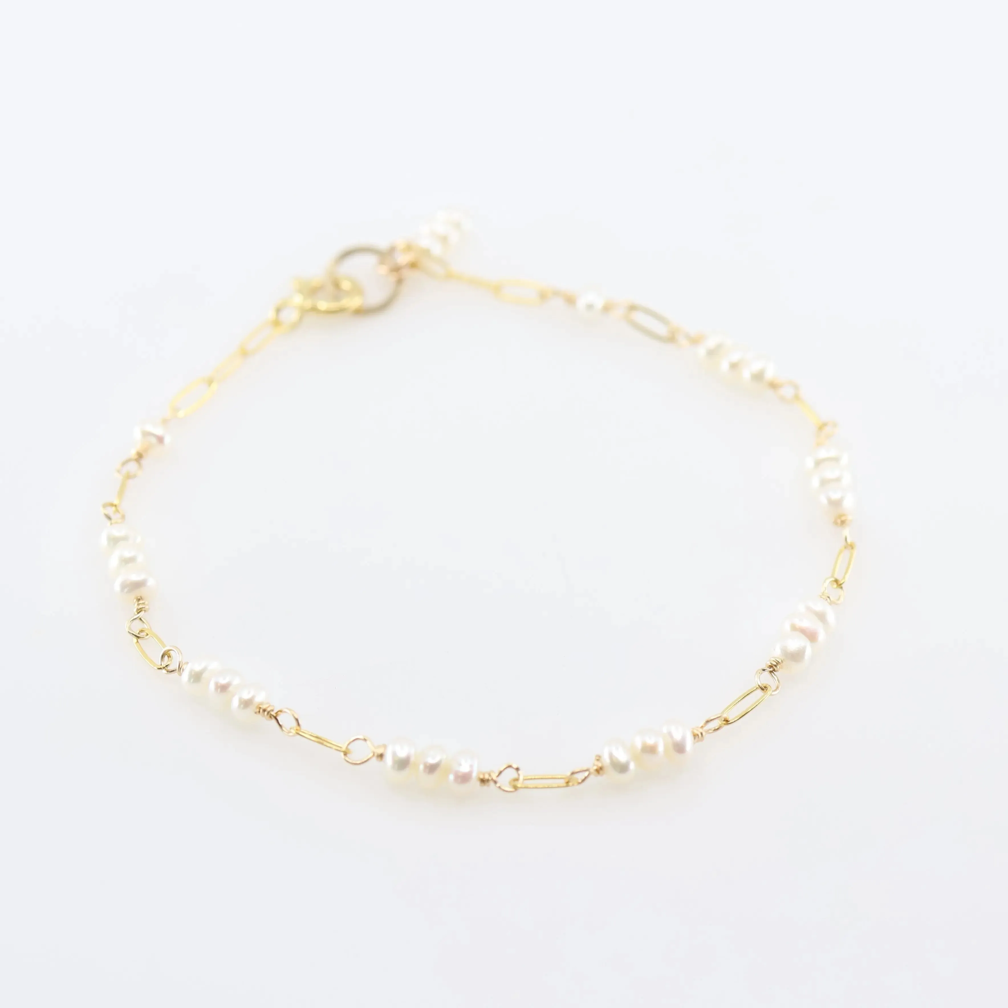 Tiny Gemstone Bracelet, 3 Variants