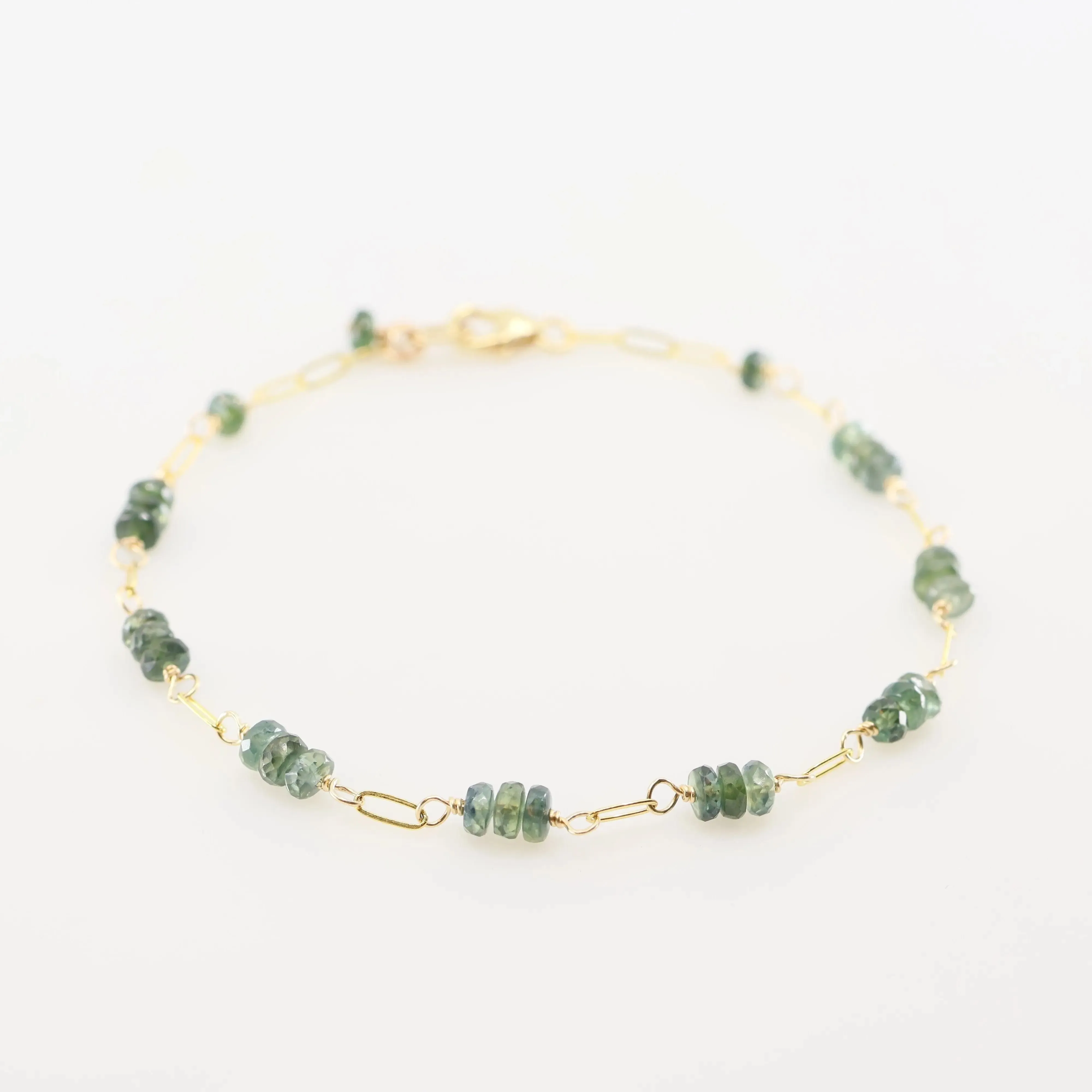 Tiny Gemstone Bracelet, 3 Variants