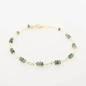 Tiny Gemstone Bracelet, 3 Variants
