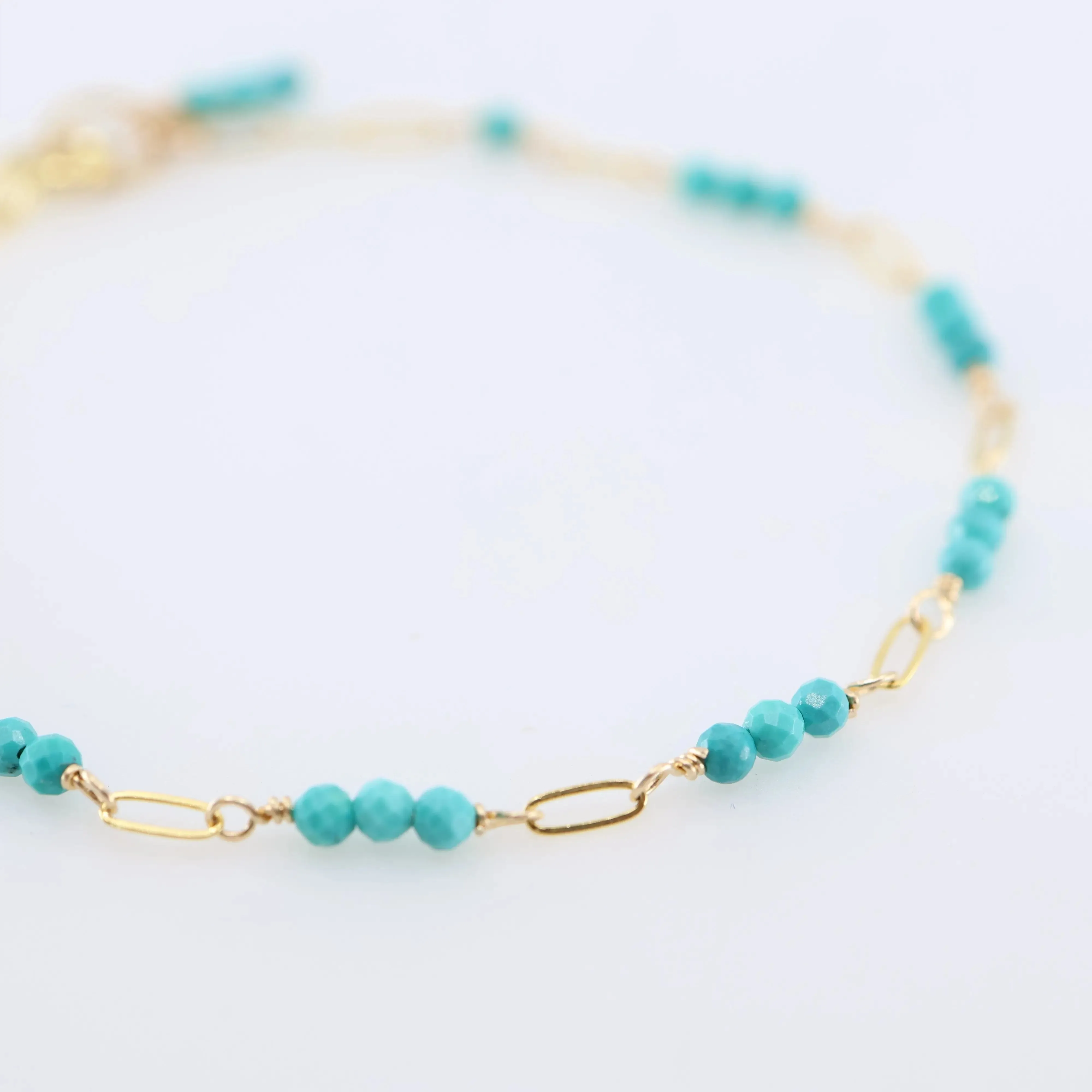 Tiny Gemstone Bracelet, 3 Variants