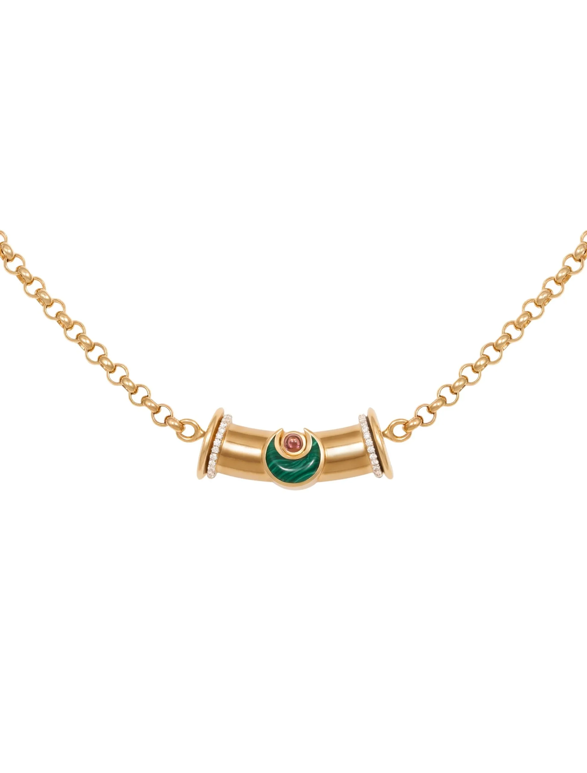 Warrior Moon Necklace - Big