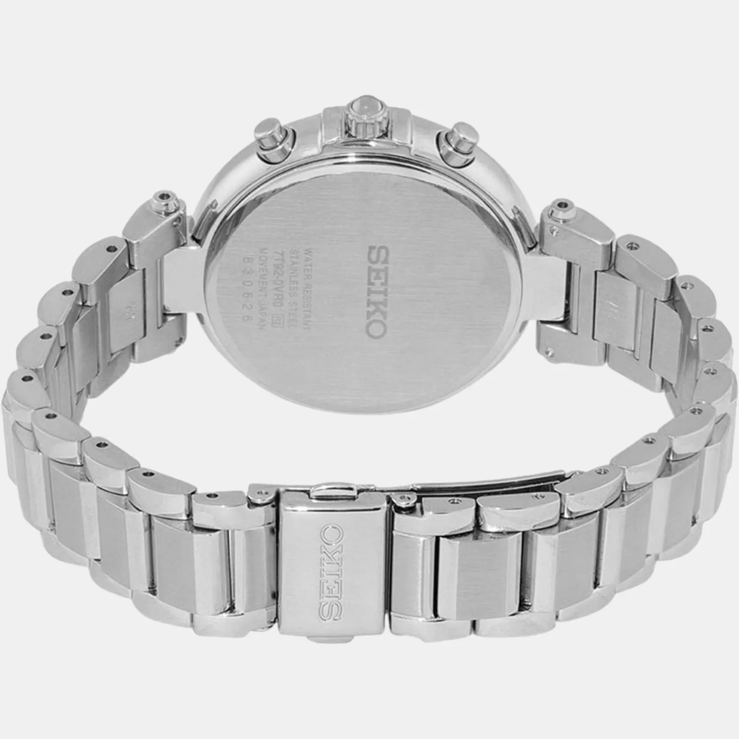 Women's Blue Chronograph Stainless Steel Watch SNDV39P1