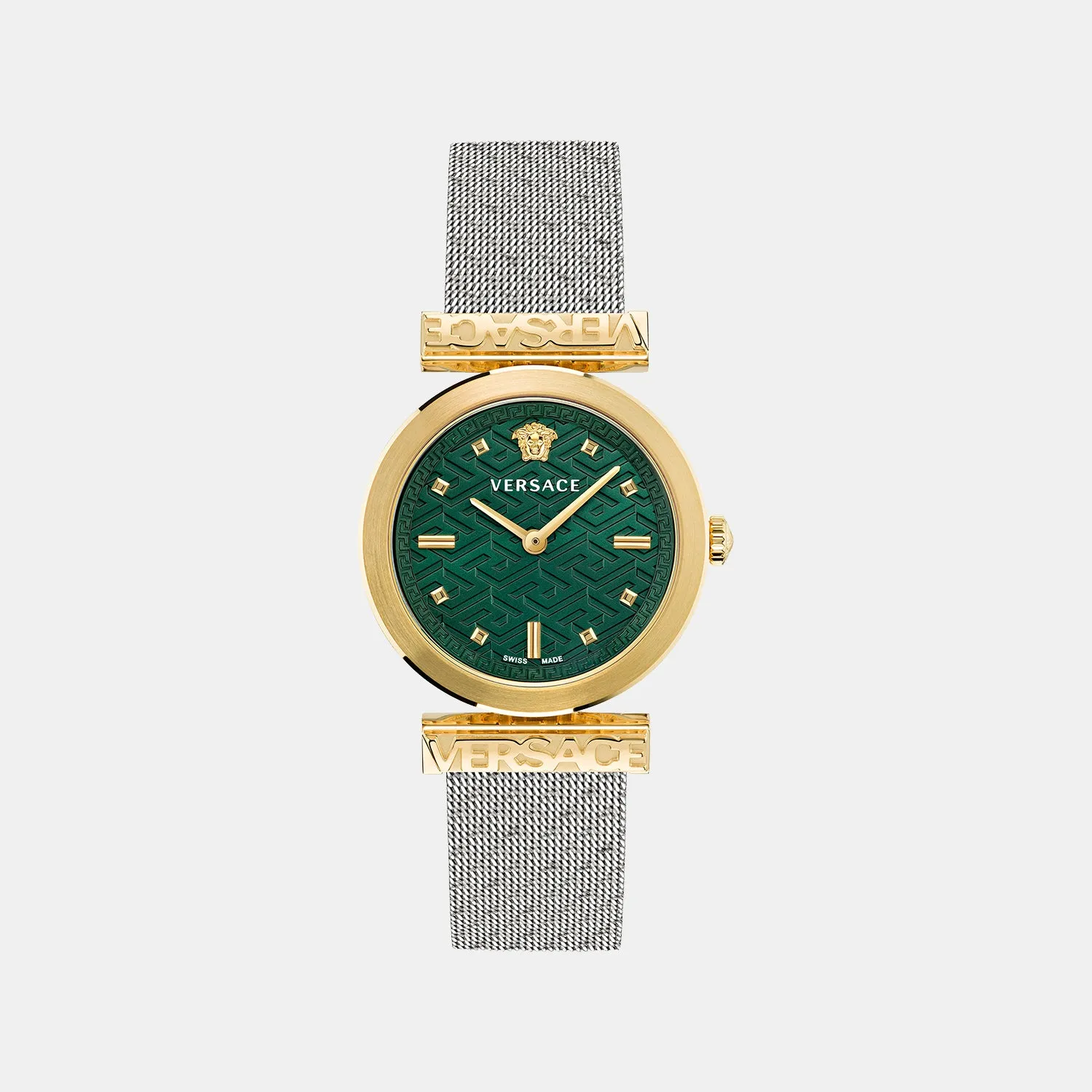 Women's Green Analog Stainless Steel Watch VE6J00623