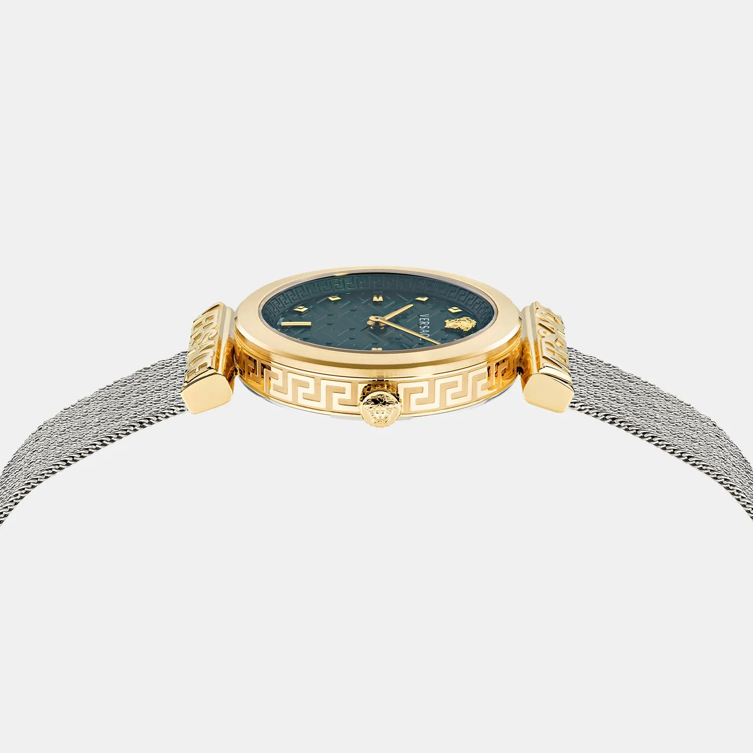 Women's Green Analog Stainless Steel Watch VE6J00623