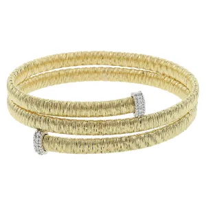 Yellow Gold and Diamond Bracelet
